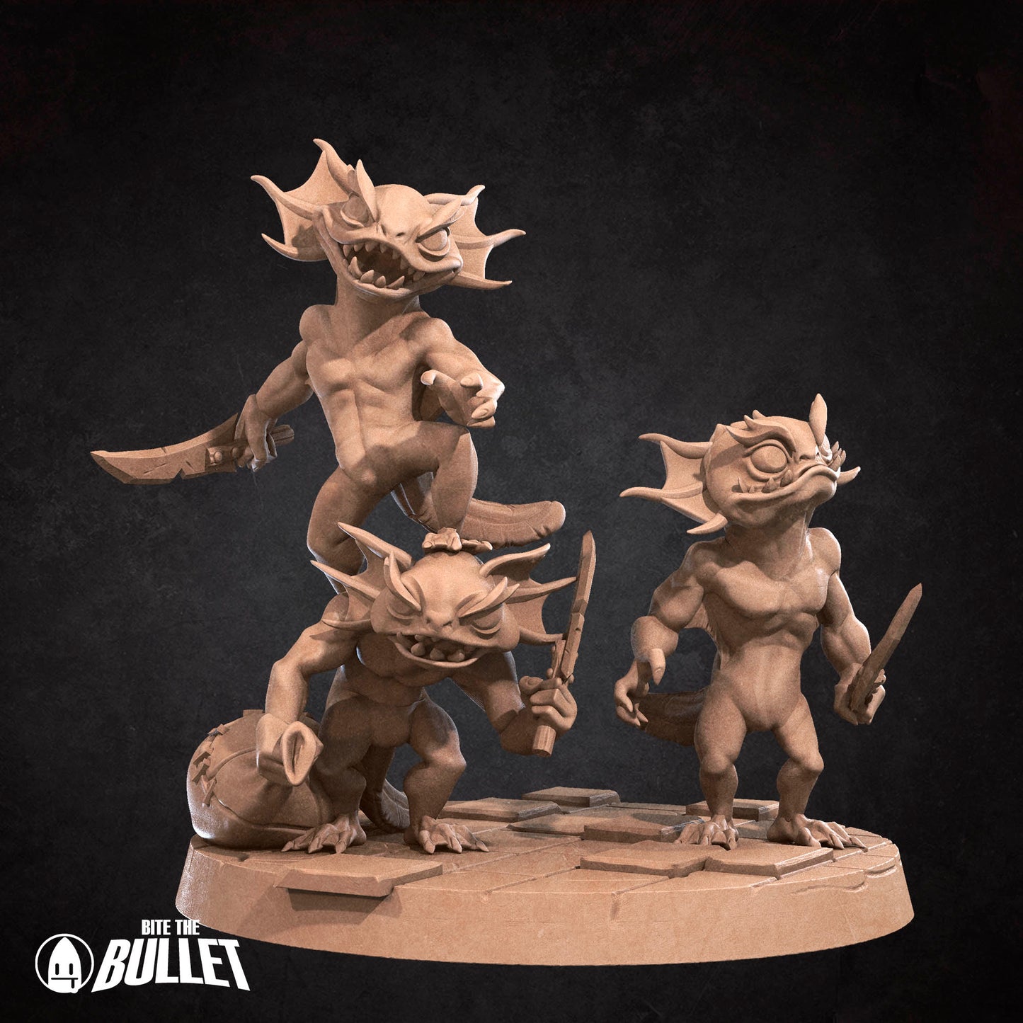 Bullet Town Fishing Village Miniatures | Fantasy Miniature | Bite the Bullet