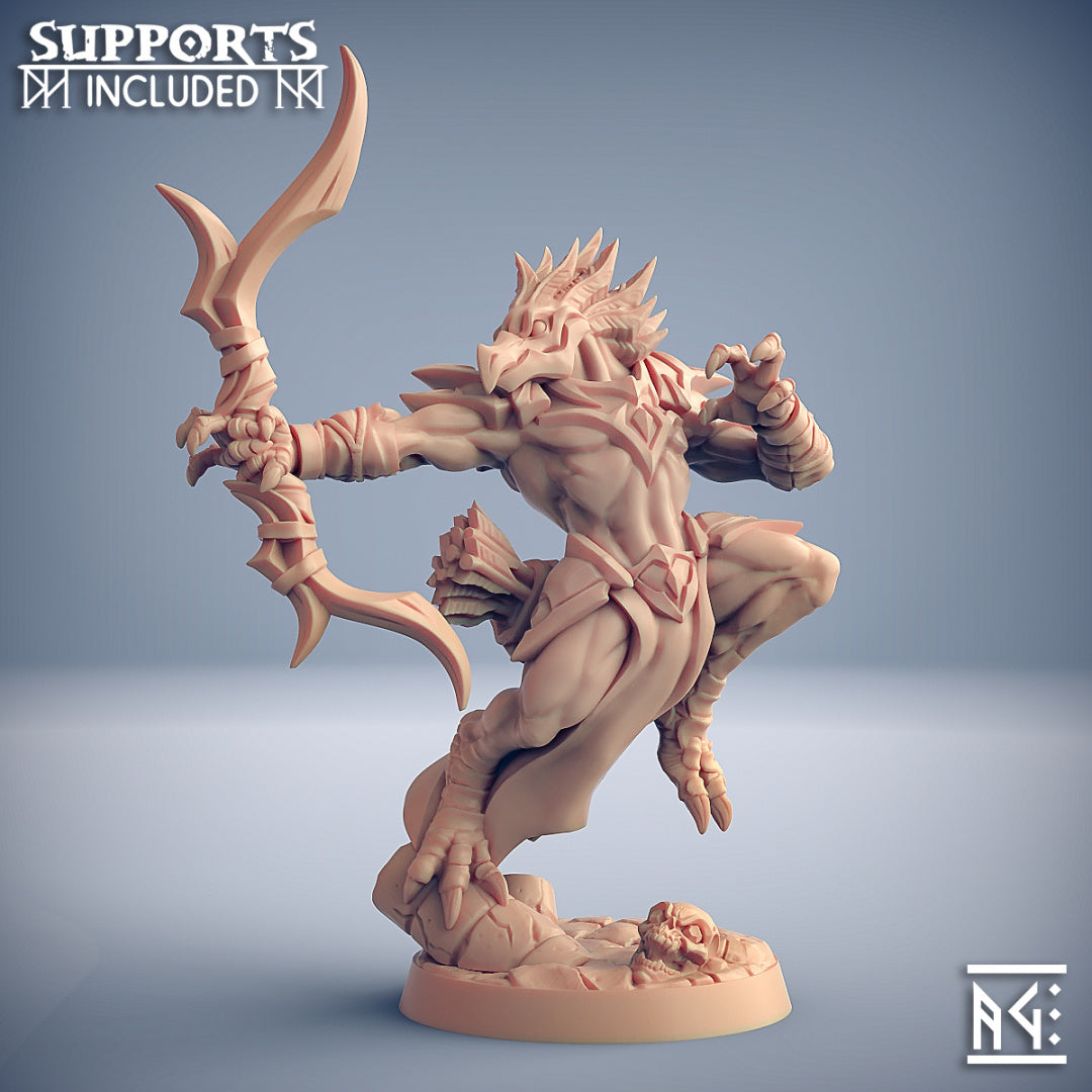 High Gryphkin Miniatures | Eye-Cult Gryphkin | Fantasy D&D Miniature | Artisan Guild