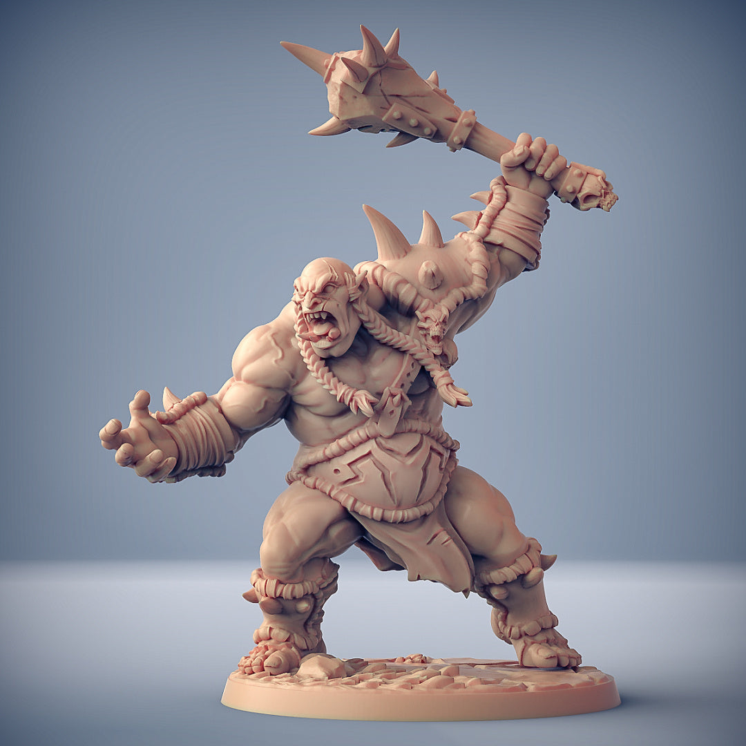 Ogre Marauder Miniatures (Full Set) | Fantasy D&D Miniature | Artisan Guild