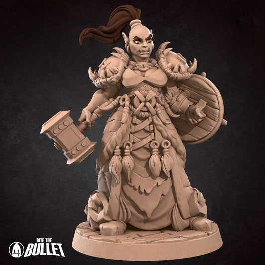 Fighter | Orcs | Fantasy Miniature | Bite the Bullet