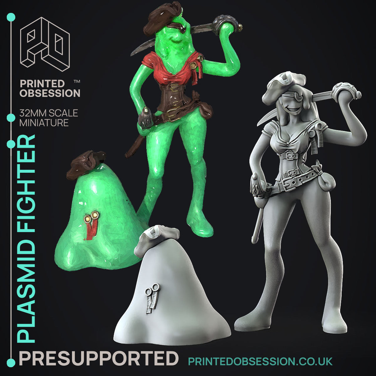 Weird Shores Miniatures | Fantasy Miniature | Printed Obsession