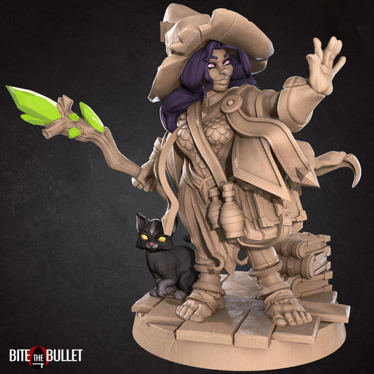 Wizard | Halflings | Fantasy Miniature | Bite the Bullet