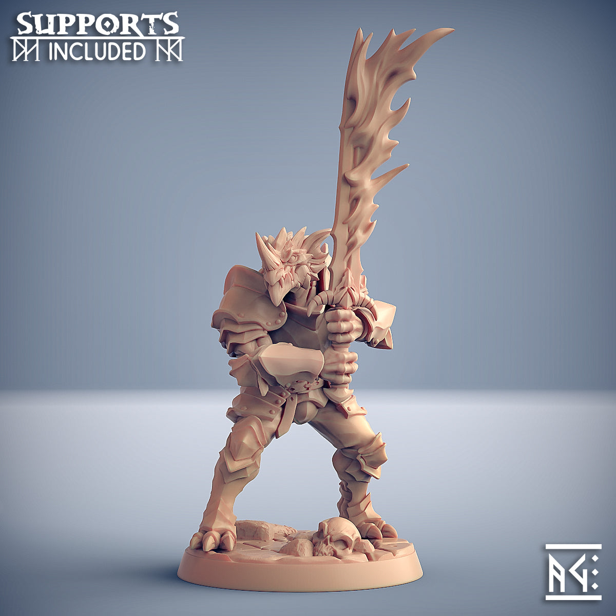The Dragonguard Miniatures | Fantasy D&D Miniature | Artisan Guild