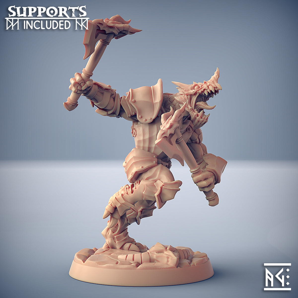 The Dragonguard Miniatures | Fantasy D&D Miniature | Artisan Guild