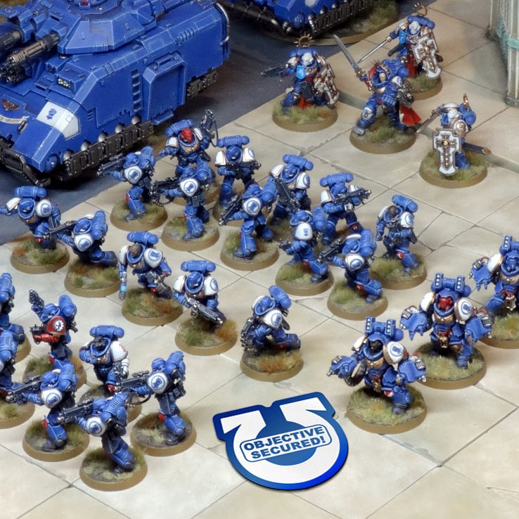 x6 Objective Secured Ultra Tokens for Marines